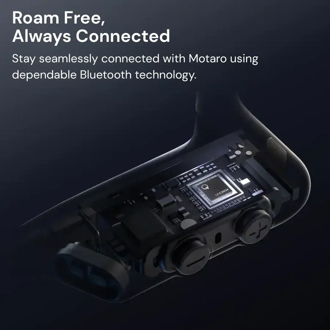 Over Ear Bluetooth Bone Conduction Headset with Mic