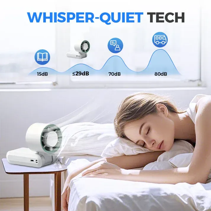 🧊Handheld Portable Fan with Ice Cooler