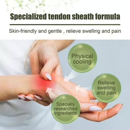 Tendon Sheath Cold Compress Gel — Heel Cooling Gel & Synovial Joint Spray — Leg, Foot, and Ankle Care