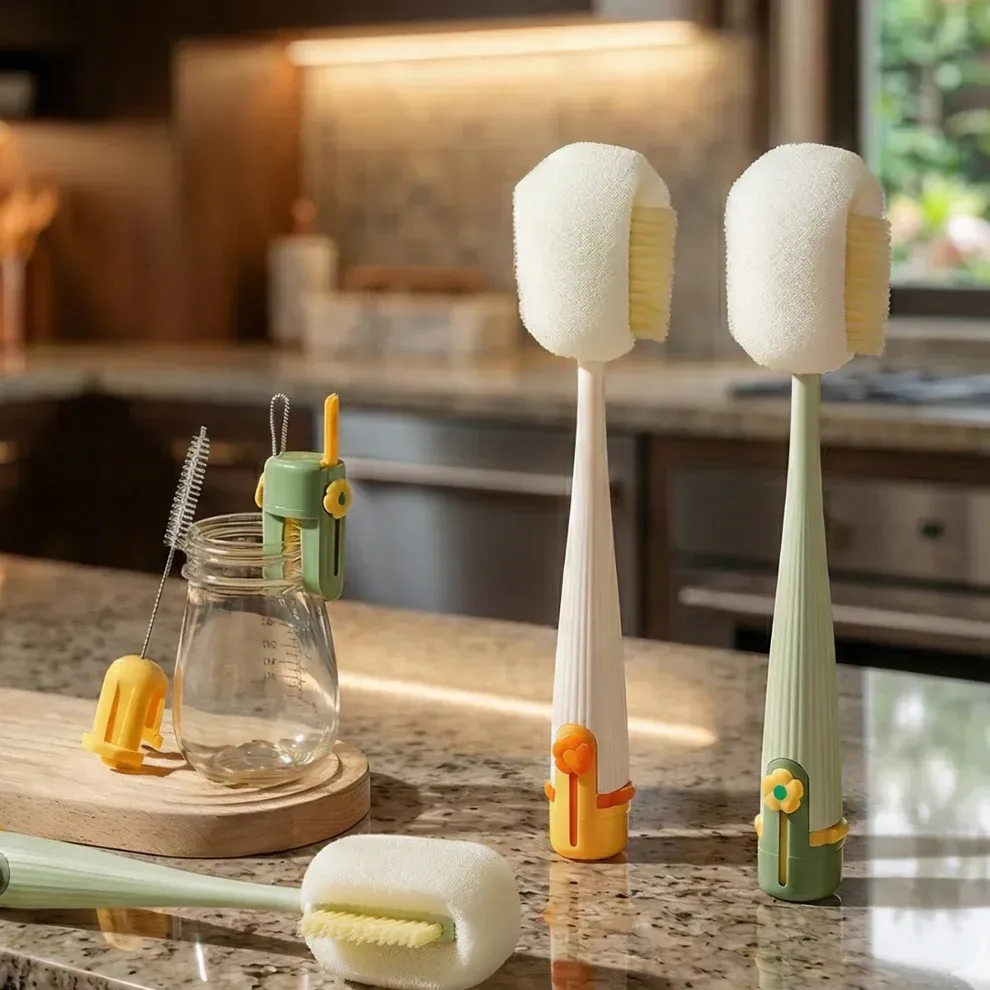 5-in-1 Multifunctional Cup Brush: The Ultimate Cup-Cleaning Tool(Limited-Time Offer: Buy One, Get One Free)