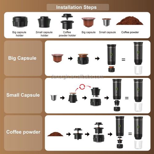 Portable coffee machine