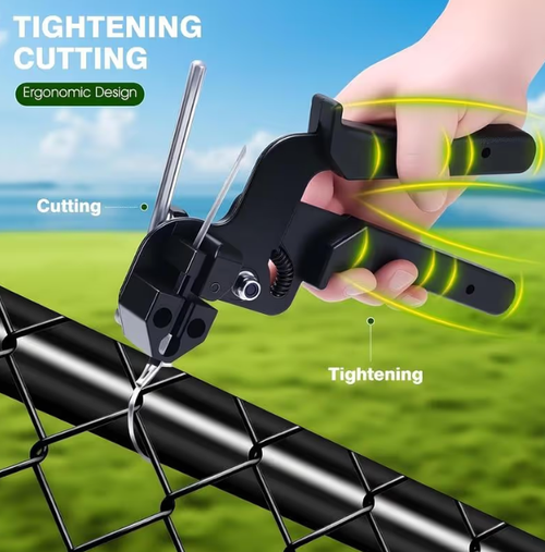🔥Stainless Steel Cable Tie Gun with Metal Zip Ties（100 items）