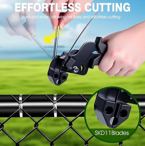 🔥Stainless Steel Cable Tie Gun with Metal Zip Ties（100 items）