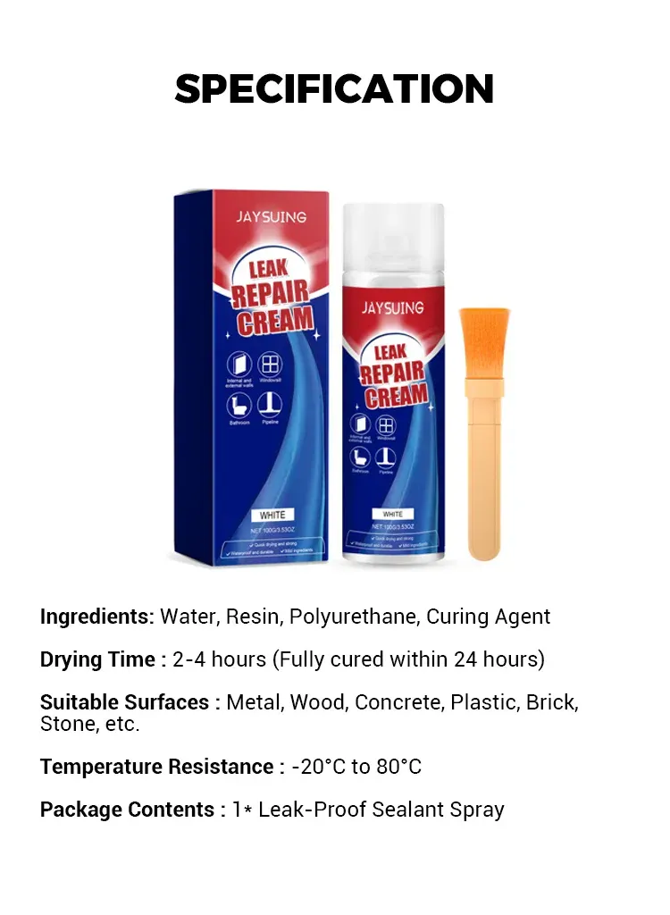 🔥Hot Sale  Leak Repair Waterproof Sealant Spray🔥