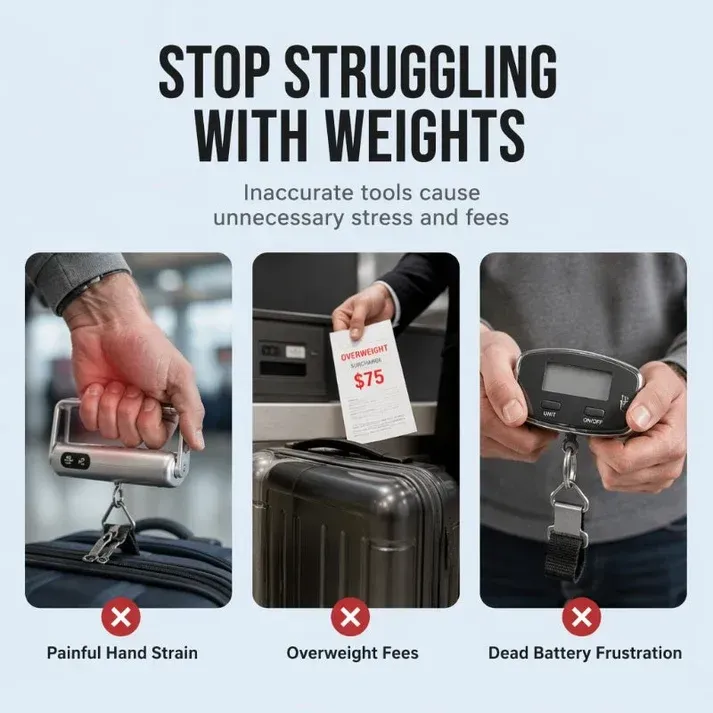 ⏰Kolzp Digital Handheld Luggage Scale