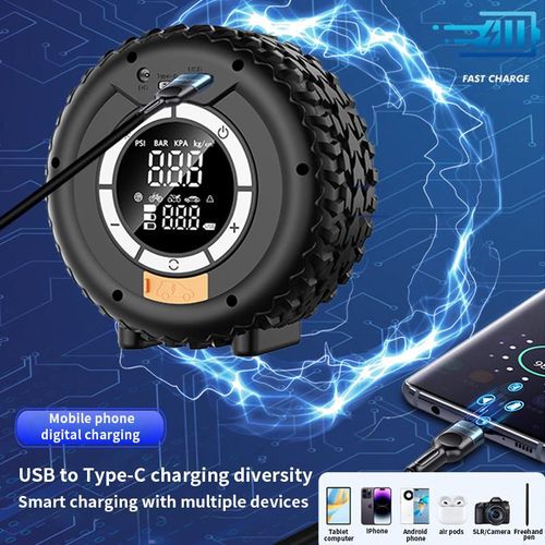 2-in-1 Car Jump Starter & Tire Inflator