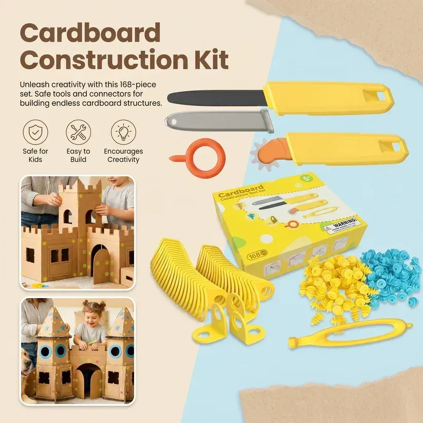 Cardboard Building Tool Kit
