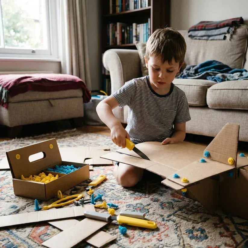 Cardboard Building Tool Kit