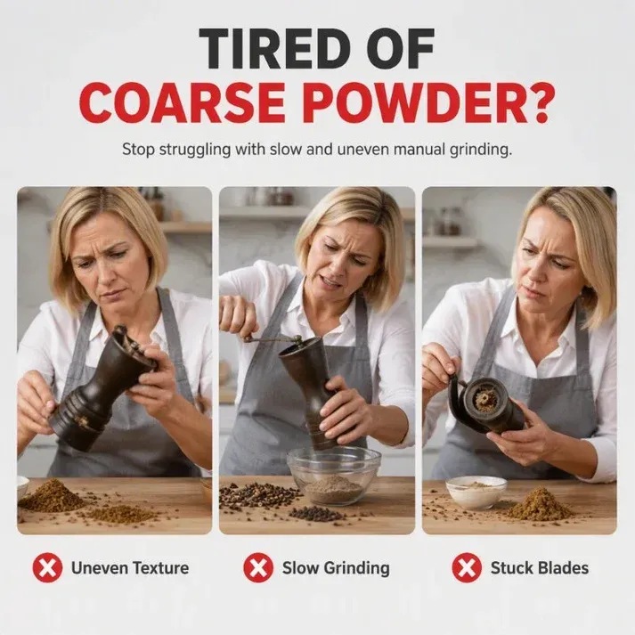 ⏰High-Speed Ultra-Fine Electric Grinder