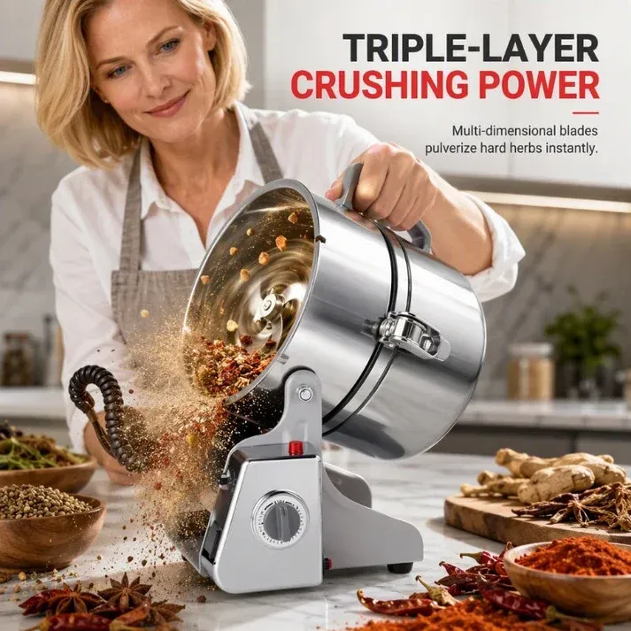 ⏰High-Speed Ultra-Fine Electric Grinder
