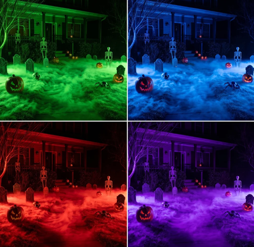 500W LED Stage Fog Machine with Remote Control