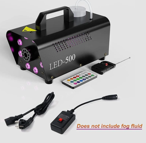 500W LED Stage Fog Machine with Remote Control
