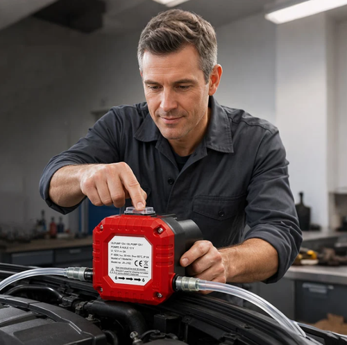 🚗Portable Electric Oil Change Pump