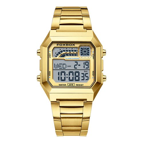 🔥Hot Sale Deals-Unisex-Digitaluhr mit quadratischem Display und Leuchtanzeige