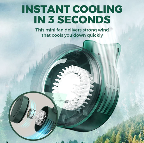 ⏰Portable Mini USB Clip-On Fan