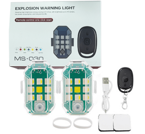 High Brightness Wireless LED Strobe Light