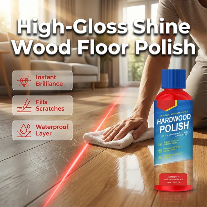 ✨ Restore & Protect Your Wood Floors – Instant High-Gloss Shine for Home Surfaces!（2PCS）