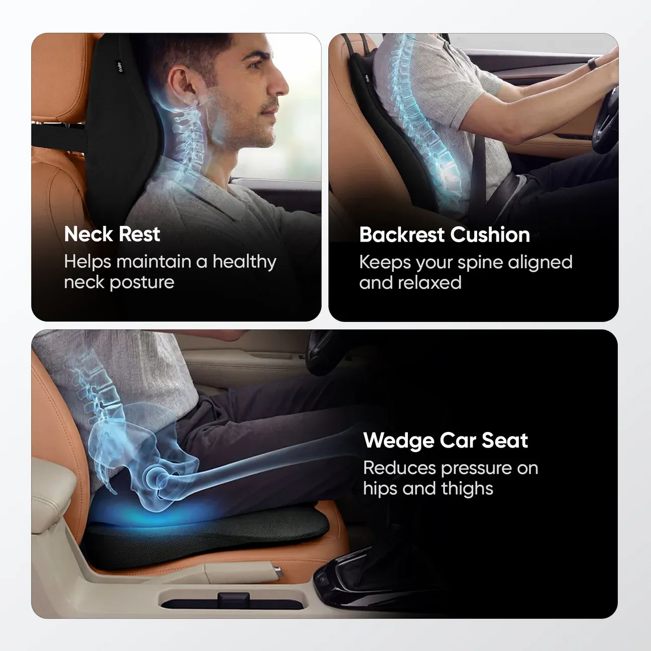 Frido Ultimate Car Comfort Bundle