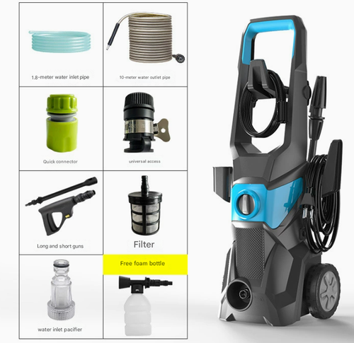 3000W High-pressure Cleaner High Pressure Washer Car Washer with Foam Gun