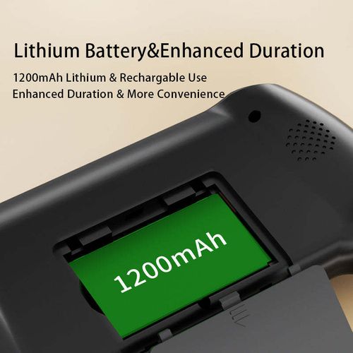 500-in-1 Big Screen Handheld Classic Game Console for Two-Player Gameplay