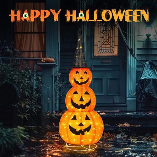 Halloween Pumpkin Folding Lantern