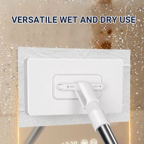 Disposable Dust Mop with 10 Reusable Cloths