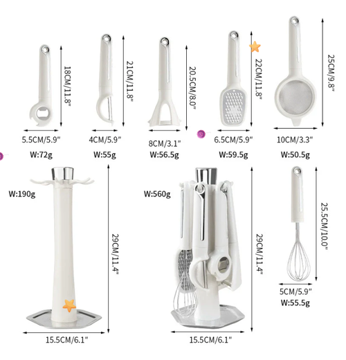 7-Piece Kitchen Gadget Set