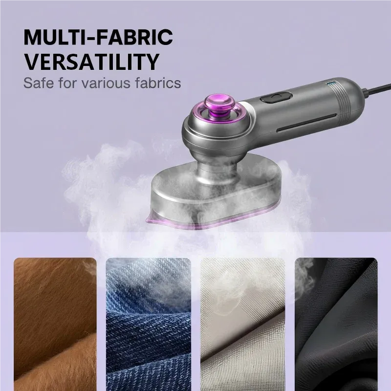 Smart Foldable Steam Iron with Digital Display