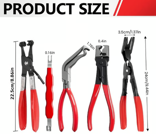 🛠️Automotive Electrical Disconnect Pliers（Four-piece set）