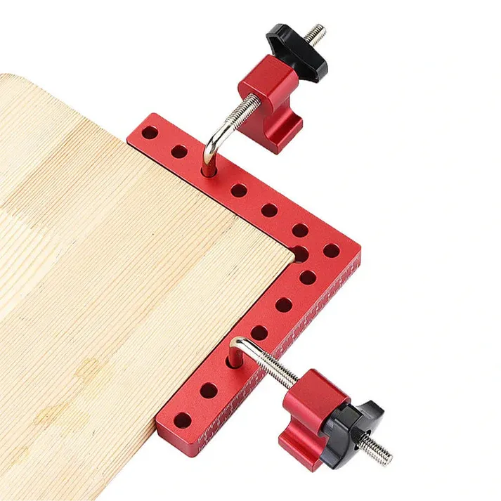 Durable Precision Positioning Clamping Squares Set – Aircraft-Grade Aluminum, Perfect 90° Angles in Seconds（6-piece set）