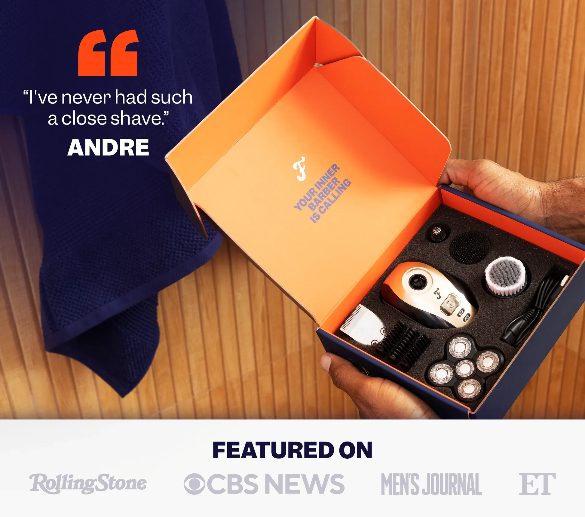 Men's Shaver & Hair Trimmer Kit