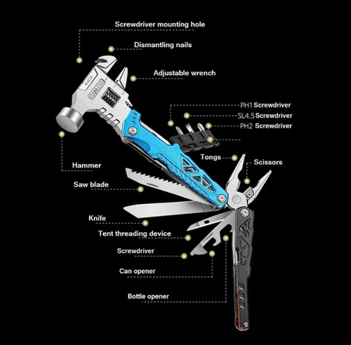 18-in-1 Multifunctional Tactical Tool