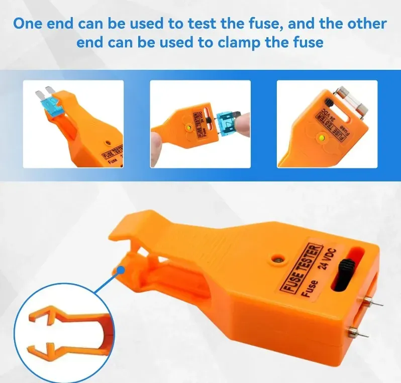 Fuse tester with indicator light, ATOATC fuse test tool