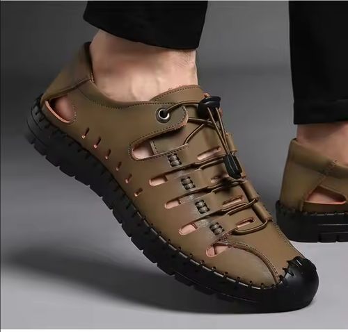 Men's sandals beach outdoor cool hole shoes