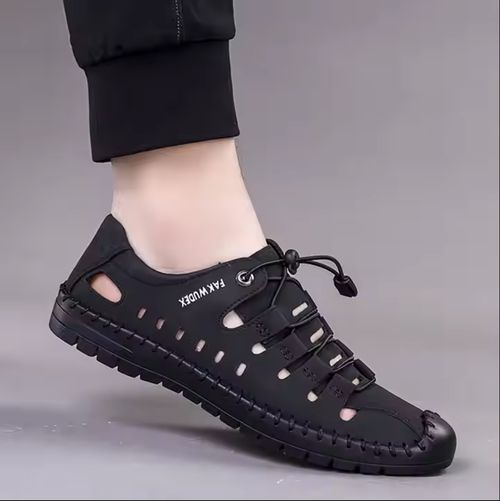Men's sandals beach outdoor cool hole shoes