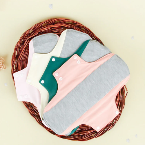 Soft and Comfortable Washable Cloth Sanitary Towe（10 random colors）