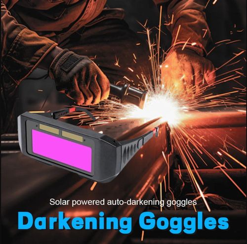 Solar Powered Auto-Darkening goggles