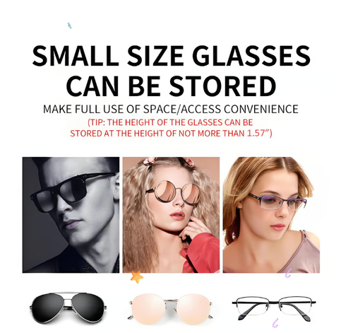 Car Visor Glasses Case