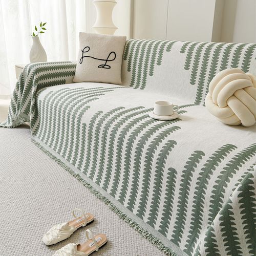 Stylish and comfortable chenille  sofa cover, scratch-resistant and easy to care for