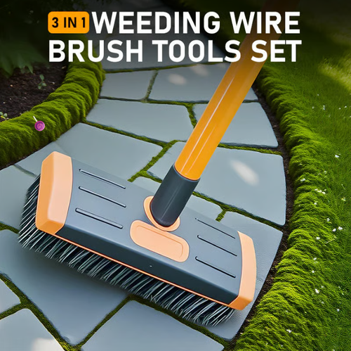 3 in 1 Weeding Wire Brush Tools Set