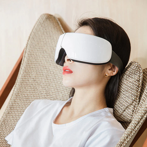 🎁Eye Massager with Heat and Vibration with Bluetooth Music