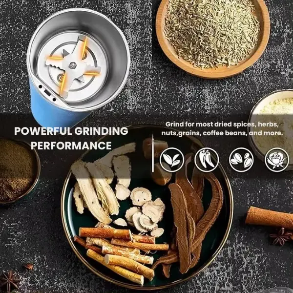 Portable, Multifunctional Electric Mini Grinder for Home Use