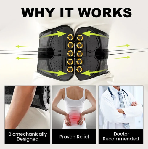 💪 Lower Back Support Belt – Targeted comfort & everyday relief ✨