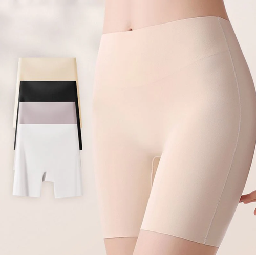 2pcs🏆 High-waisted women's silk satin underwear with tummy control and hip-lifting effect 👑🌿