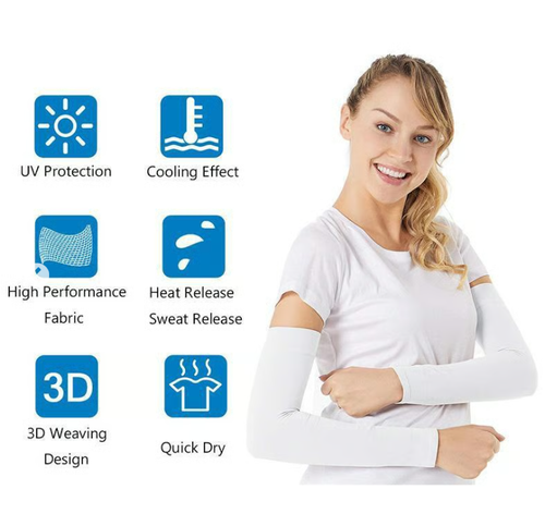 6pcs UV-Protection Sunscreen Cooling Sleeves