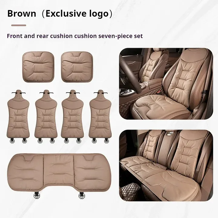 Car Seat Cushions High Quality Leather Comfortable Seat Back