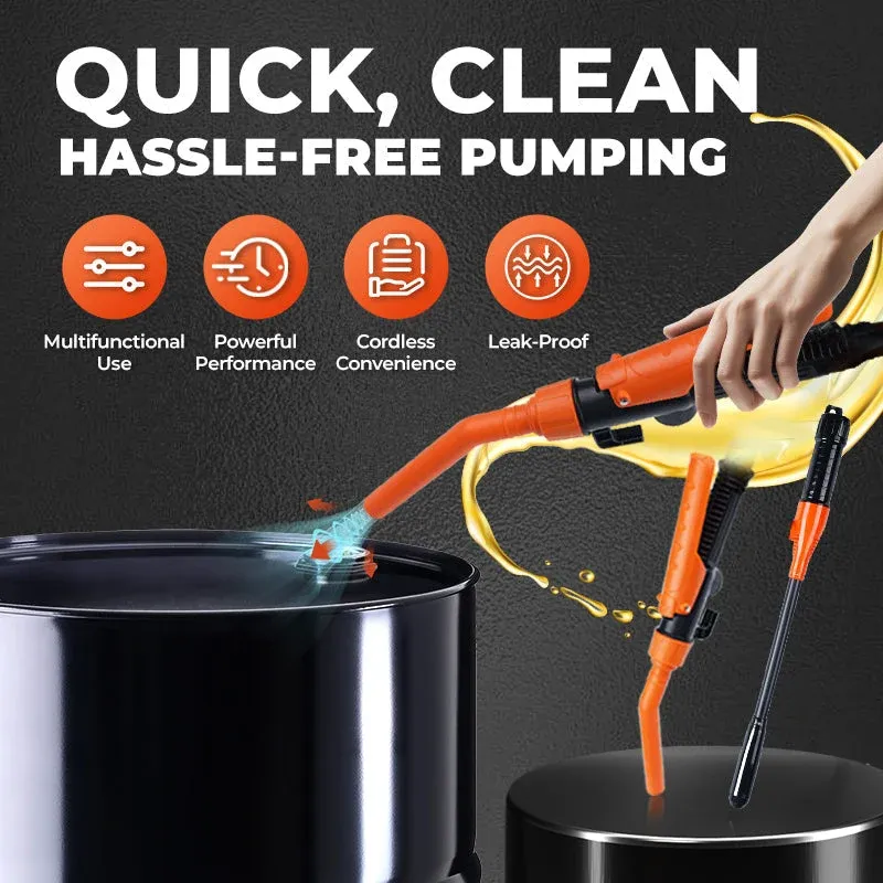 Battery Powered Transfer Pump – Portable, Quick, No-Mess 💧