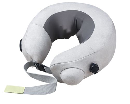 Inflatable U-shaped massage pillow