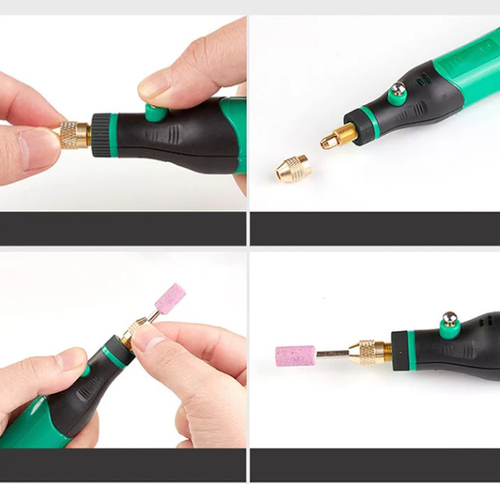 Multifunctional mini pen-shaped grinding tool with high speed 15000 rpm