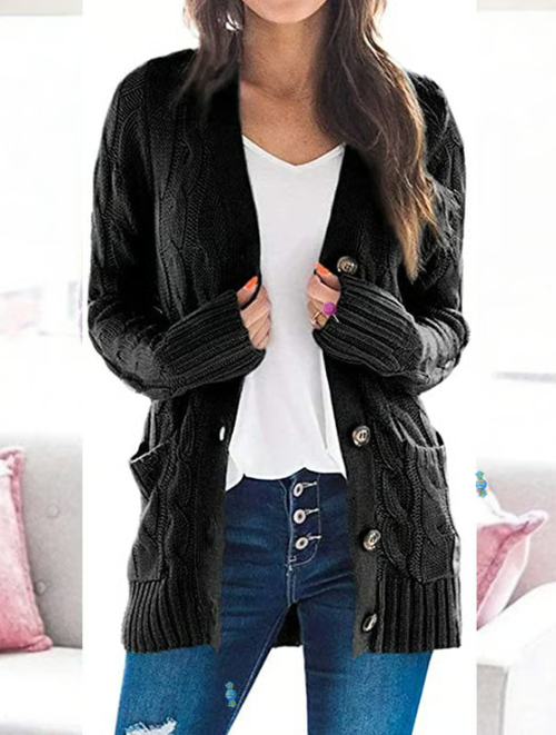 🔥 Women's Autumn Midi-Length Knit Sweater